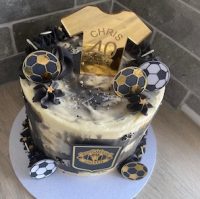 Manchester Utd Football Team Cake Set - Card - Image 2