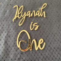 Name & Age Charms