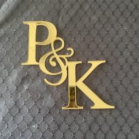 Tim & Fran Initials Charm - Acrylic - Image 3
