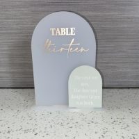 Serenity Wedding Table Stands - Arch Design - Image 6