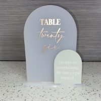 Serenity Wedding Table Stands - Arch Design - Image 7