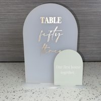 Serenity Wedding Table Stands - Arch Design - Image 4