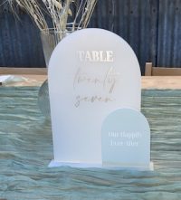 Serenity Wedding Table Stands - Arch Design - Image 3