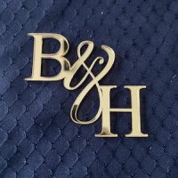 Tim & Winter Initials Charm - Acrylic - Image 3