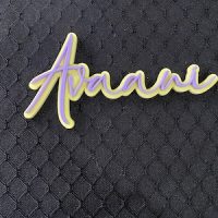 London Duel Layer Single Name Charms- Personalised - Acrylic - Std Colours - Image 5