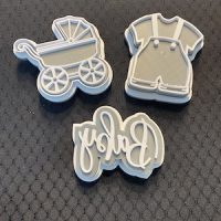 Set of 3 Baby theme Embosser& cutter kit - Image 2