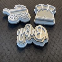 Set of 3 Baby theme Embosser& cutter kit - Image 3