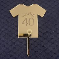 Charlie Sports Shirt with name & age - Personalised - Acrylic - Image 2