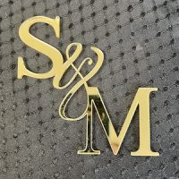 Tim & Palace Initial Charm - Acrylic - Personalised - Image 4
