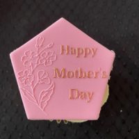 Steph Happy Mother's Day with Flowers Embosser - Outie - Acrylic - Image 2
