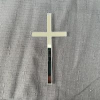 Lavender Personalised Name Topper & Cross Set - Acrylic - Image 2