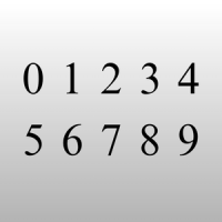 Tim Individual Numbers Charms- Solid acrylic