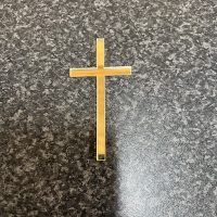 Cross Cake Charm - Acrylic - Image 2