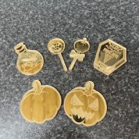 Halloween Cake Charm Set  - Mirrored Acrylic