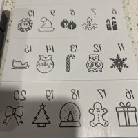 Advent Cookie Calendar Embosser & Cutter Kit - Image 7