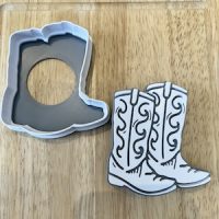 Cowboy/Girl boots Embosser & Cutter Set - Image 2