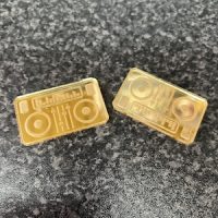 DJ Decks Cake Charm  - Mirrored Acrylic - Image 2