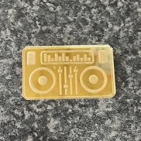 DJ Decks Cake Charm  - Mirrored Acrylic - Image 5