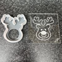 Twinkle Nose the Reindeer Embosser & Cutter Set - Outie - Image 3