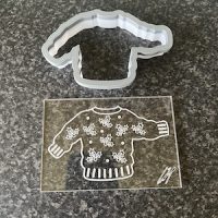 Santa Xmas Jumper & Cutter Set - Outie