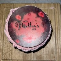 Large Happy Mother's Day Cake Charm - Acrylic - Image 2