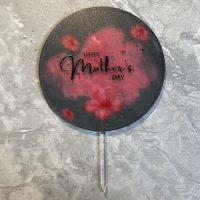Large Happy Mother's Day Cake Topper - Acrylic - Image 2
